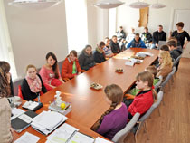 slaviku mokiniai