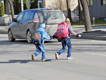 vaikai gatveje