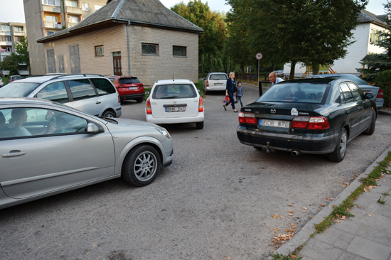 darzelis parking