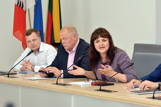 opozicija rauktiene