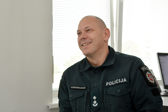 kvederevicius a policija