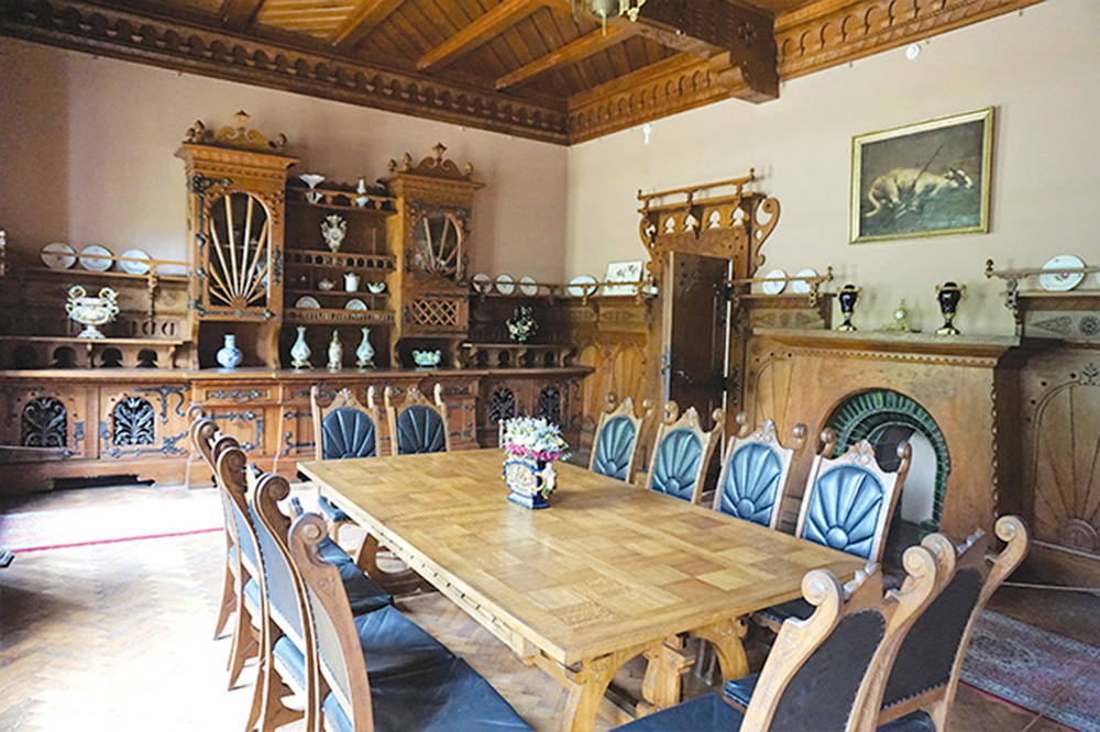 Dining room of Rokiškis manor